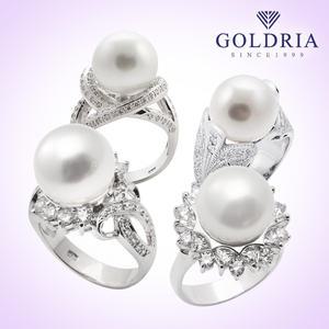 [골드리아] 실버 인기진주반지 1탄/92.5%/은반지/국내생산/무료배송