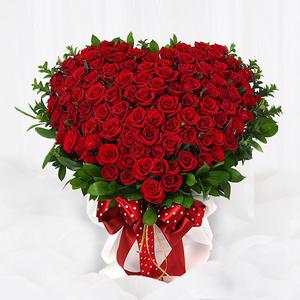 당일 꽃배달 장미꽃 100송이 백송이 꽃바구니 A1132