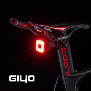 GIYO-01 자전거 스마트 감속센서 오토 브레이크 USB 충전 LED 후미등 안전등
