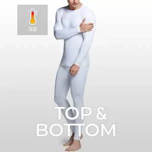 [테슬라] 히트핏 라이트 웜 남성 기모 발열내의 겨울 보온 방한내복 상하세트