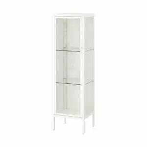 [롯데백화점]이케아 이케아 BAGGEBO 바게보 유리도어 수납장/유리장식장/34x30x116