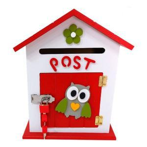 부엉이 우편함 편지 건의 회사 학교 나무