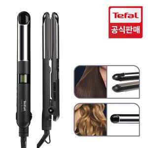 [11Pay 5% 추가] 테팔 헤어스트레이트너 리스앤컬 투인원 HS4210