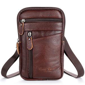 카우보이 가죽 핸드폰 허리가방 남자 벨트백 힙색 등산 가방