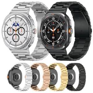 갤럭시워치8 클래식 7 울트라 FE 6 5 4 프로 호환 전용 날개형 메탈 스트랩 밴