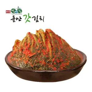 알싸한 여수돌산 갓김치 2kg+2kg+2kg
