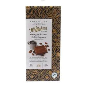휘태커스 웰링턴 로스티드 슈프림 커피 다크초콜릿 100g