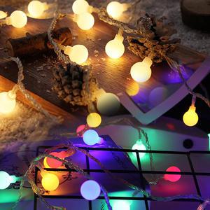 LED 앵두전구 구슬 조명 캠핑 차박 트리등 무드 취침등 크리스마스 감성 와이어 볼 알전구 40구 파티 전구