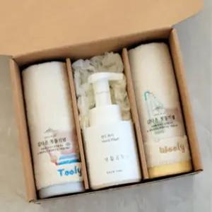 생활공작소 + 울리주방타올 2p 세트 답례품 (돌잔치 결혼식 개업 조의 승진 돌답례품 퇴사 교회 생일 장례