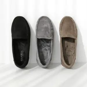 [비비오]스웨이드 기모안감 드라이빙 슈즈 로퍼 단화