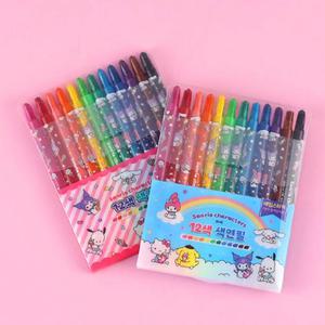 산리오 캐릭터즈 12색 색연필