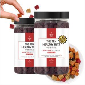 더텐 헬씨트릿 가수분해 저알러지 간식 소고기 관절 300g x 2개 강아지 노즈워크 훈련용