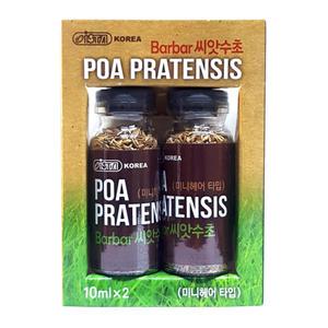 사랑아쿠아 이스타 바바 씨앗수초 미니 헤어 M 2개입 어항 수족관 수초 키우기 기르기 모스 활착