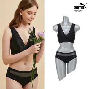 비노출특가 (이월한정)  릴렉스 소프트 브라팬티 2종 BK1