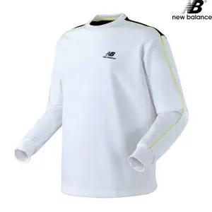 [하프클럽/] NBNCA13013-WH 컬러블럭 뉴발 남녀공용 긴팔티 맨투맨