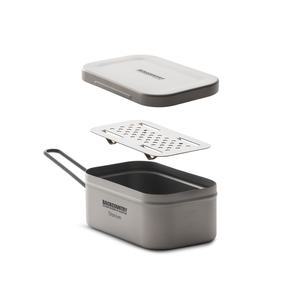 백컨트리 티타늄 런치 박스 1200 캠핑찜기 반합 캠핑 백패킹 코펠