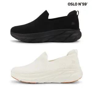 오슬로 N59 플러피 니트 슬립온 키높이 남녀공용