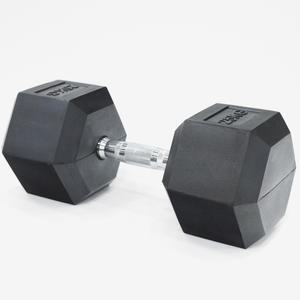 이고진 고무육각 덤벨 아령 25kg 1개 클럽 고무아령 웨이트