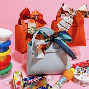 [RGP3OR1T]가방모양 구디백 선물 포장박스 2컬러 교회