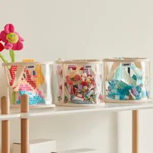 투명 장난감 정리함 블록 레고정리함  소)