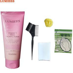 [MD엠디]LMS 다운펌 1set 원스텝 스트레이트 뜬머리 옆머리 왁스 셀프펌 매직약 펌제 파마푸는약 하드왁