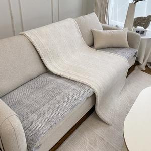 [한스갤러리] 이브닝 쇼파패드 10미리 온감 매트 겨울 소파 커버 3인용