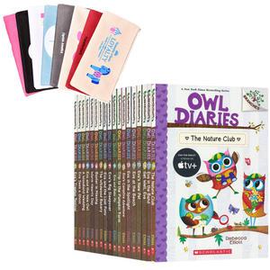 멀티파우치 아울 다이어리 전집 19권 영어원서 Owl diaries 음원제공 영어도서 스콜