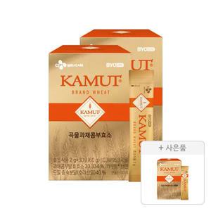 바이오코어 곡물과채콤부 카무트 효소 30입, 2개+증정(카무트 효소 14포, 1개)