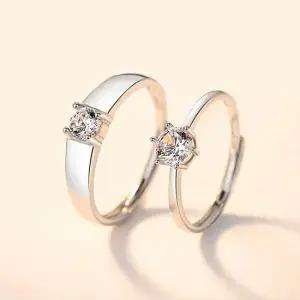 루나센트 랩다이아몬드 반지 모이사나이트 정품 GRA 보증서 길이조절 프로포즈