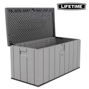 (완제품 가능) 라이프타임 야외보관함 567L 물품 소형창고 60384 농기구 수납장 데크박스