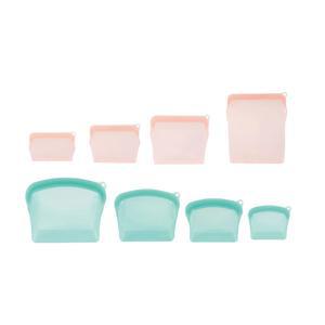 플래티넘 실리콘 지퍼백 8종 밀폐 내열