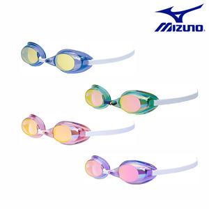 미즈노 수경 엑셀아이 노패킹 노미러 레이싱 수영 고글 N3JEB751