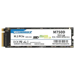 타무즈 M750D M.2 NVMe (512GB)/정품 판매점/ DRAM 탑재/ SLC 캐싱/SSD/R