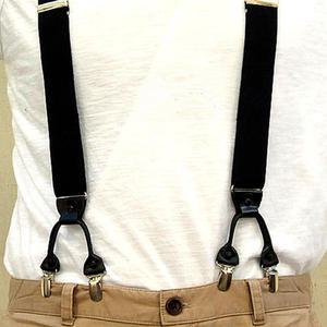 고급 멜빵 서스펜더 바지 작업 등산 남성용 여성용 캐주얼 끈