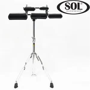 SOL 5음 플라스틱 템플블록 (스탠드포함) CB-05BB