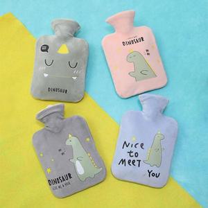 [제이프로젝]공룡 극세사커버 보온 보냉 물주머니 찜질팩 1000ml 충전식손난로 핫팩 보온물주머니 휴대용손