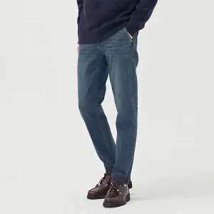 [체이스컬트]남자 기모 테이퍼드 데님_P346258243