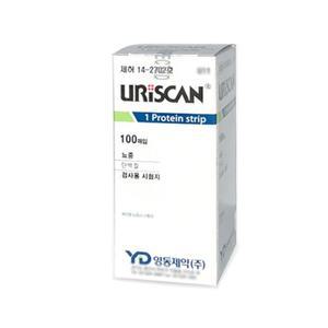 뇨중 단백질 검사용 시험지 - 영동제약 유린스틱 1종 100매입 ( 소변검사지 )