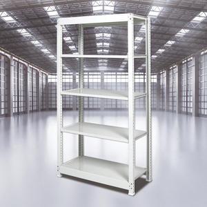 부원진열장 경량랙 철제선반 무볼트 조립식 앵글 창고 선반 철제랙 5단