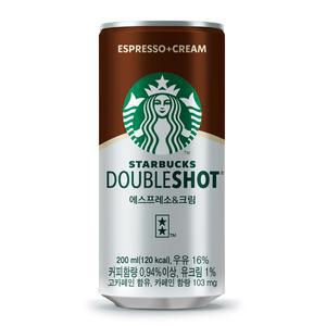 스타벅스 더블샷 에스프레소크림 200ml x 36개입