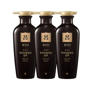 진생보 샴푸 두피모발영양 400ml 3개 려