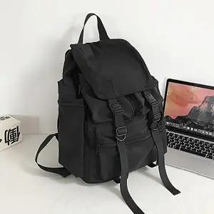 남여공용 대학생 캐주얼 패션 백팩 데일리 책가방-WFFLM2D