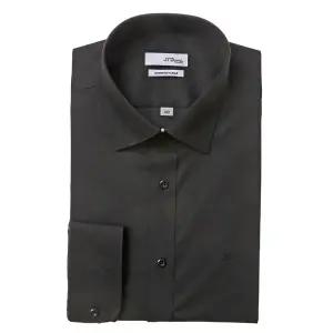 [대구백화점] [듀퐁셔츠]스트레치 블랙 슬림핏 셔츠(SE4FM22LS932SBK)