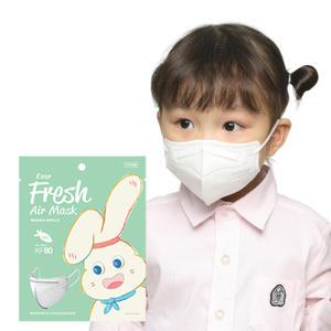 KF80 초소형S 에버프레쉬 에어 마스크 유아 아기 새부리형 25매 50매