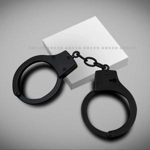 골드 수갑 고문 소품 392046 쇠사슬 로즈골드 스크립트 자외선 시뮬레이션 스틸