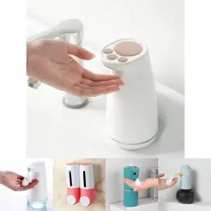 자동 핸드워시 손세정기 디스펜서 물비누 충전식/세제/디스펜서/핸드/워시/분사기/주방/용기/씽크대