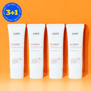 아이오페 톤업 선크림 UV 쉴드 선 프로텍터 50ml SPF50+ 4개