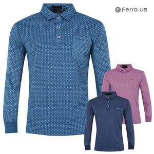 보스케 남자 가을 골프웨어 골프 카라티 긴팔 티셔츠 TB2506141174