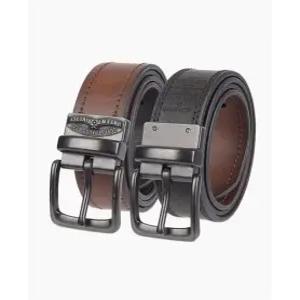 [리바이스]리바이스 남자 레더 캐쥬얼 양면 벨트 허리띠