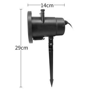 LED 눈송이 프로젝션 눈꽃 램프 Led 침실 선물 크리스마스조명 할로윈 방수 교회 정원